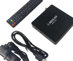 SOLID AHDS2-1020 Android+S2 (Satellite+Android 7.1) Combo Set-Top Box