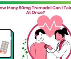 How Many 50mg Tramadol Can I Take At Once?