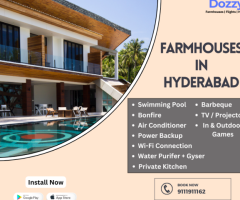 Farmhouse Rentals In And Around Hyderabad for Parties