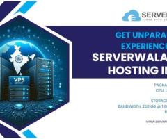 Get Unparalleled Experience With Serverwala VPS Hosting India