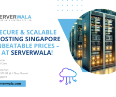 Get Secure & Scalable VPS Hosting Singapore at Unbeatable Prices – Only at Serverwala!