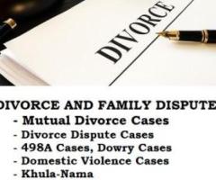 Divorce and Family Dispute Cases Call 8803488038