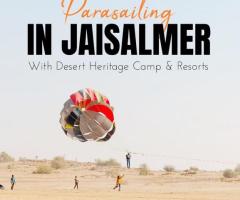 Parasailing in Jaisalmer - Book with Desert Heritage Camp and Resort