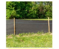 High-Quality Silt Fence for Erosion Control