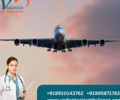 Obtain the Best Medical Assistance from Vedanta Air Ambulance in Chennai