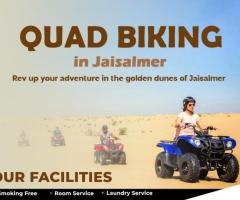 Thrilling Quad Biking Adventures in Jaisalmer with Desert Heritage Camp and Resort