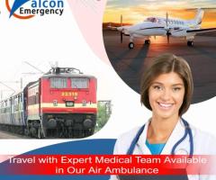 Avoid Delays by using the Falcon emergency Train Ambulance Service in Delhi