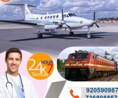 Reserve Finest Medical Train Ambulance at a Reasonable Price in Lucknow