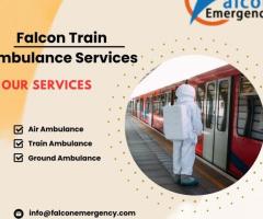 Falcon Emergency Train Ambulance is Top Train Ambulance Service Provider in Raipur