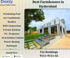 Holiday Homes for Rent in Hyderabad - Dozzy Farmhouse