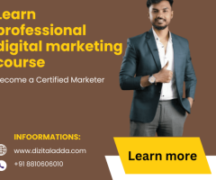 Learn professional digital marketing course| Become a Certified Marketer