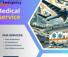 Safety is Top Priority for Falcon Emergency Train Ambulance service in Hyderabad