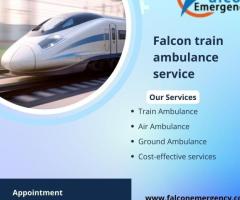 Benefits of using Falcon Train Ambulance service in Ranchi are numerous