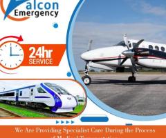 Avail Falcon Train Ambulance for the Cheapest Mode of Transfer in Ranchi