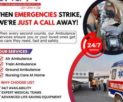 Reliable Tridev Air Ambulance Services in Kolkata for Medical Transport