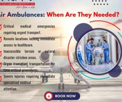 Emergency Handling Tridev Air Ambulance Services in Ranchi Team