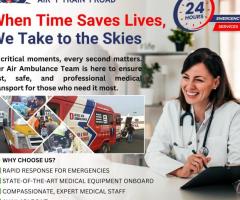 The Best Care in Air Ambulance Services in Patna for Patients