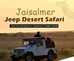 Jeep Safari in Sam Sand Dunes: Desert Heritage Camp and Resort