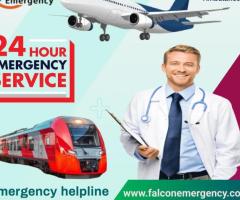 Falcon Emergency Train Ambulance in Delhi Guarantees Safe Transportation in an Efficient Manner