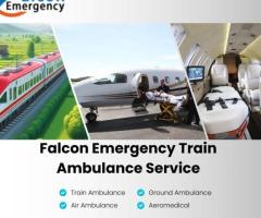 Choose Falcon Emergency Train Ambulance in Kolkata for Medical Transportation without any Risk