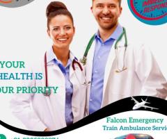 Falcon Train Ambulance in Lucknow Offers Economical and Effective Medical Relocation