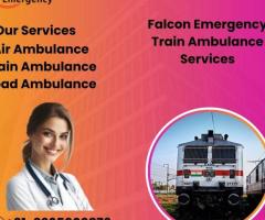 Falcon Train Ambulance in Raipur is Equipped with All Modern Medical Tools