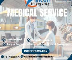 Falcon Train Ambulance in kolkata - Your Trusted Partner in Critical Transport