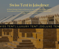 Book Swiss Tent in Jaisalmer