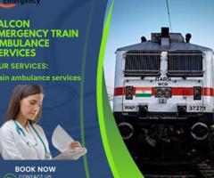 Falcon Train Ambulance in Ranchi Gives the Best Possible Quality Care