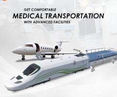 Falcon Train Ambulance in Guwahati Comes with a Well-Equipped Medical System