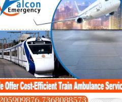 For Long-Distance Transfers Falcon Train Ambulance in Varanasi is the Greatest Choice