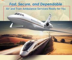 Falcon Emergency Train Ambulance Service in Nagpur provides safe transportation