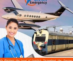 Falcon Train Ambulance in Guwahati Specialized Medical Transportation Services