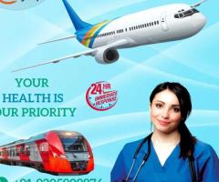 Falcon Train Ambulance Service in Patna Provides the Best Medical Solution