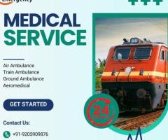 Booking the Falcon Train Ambulance in Delhi is Very Easy