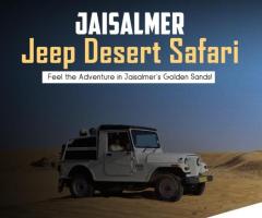 Jeep safari in Jaisalmer