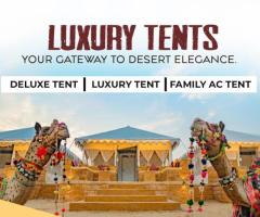 5-Star Luxury Tents in Jaisalmer