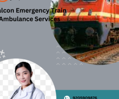 Falcon Emergency Train Ambulance in Dibrugarh Provides Prompt and Proper Medical Care