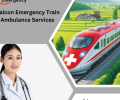 Use the Falcon Emergency Train Ambulance in Guwahati to Reach the Hospital Safely