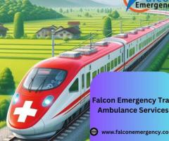 Falcon Emergency Train Ambulance in Hyderabad Gives Proper Treatment to Patients on the Way