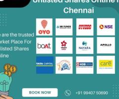 Unlisted Shares Online in Chennai - unlistedmart.in