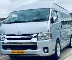 Toyota Commuter Car Hire In Bangalore || 8660740368