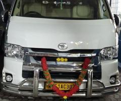 Toyota Commuter Car Hire In Bangalore || 8660740368