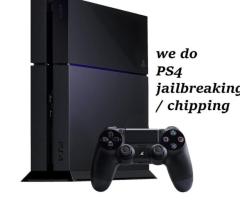 {PS4} jailbreaking / chipping