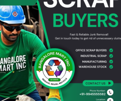 Industrial Scrap Buyers | Scrap Mart Recycle India