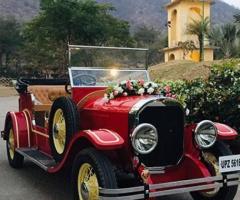 vintage car rental Udaipur