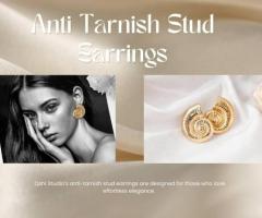 Anti-Tarnish Stud Earrings – Lasting Shine by Qshi Studio