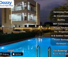 Farmhouse with swimming pool for rent in Hyderabad