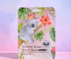 Whimsy Koala kids Sheet Mask (Blueberry)