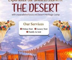 Best Desert Camp in Jaisalmer